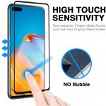 Full screenprotector geschikt voor Huawei P40 [ 2 Pack ]