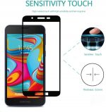 Full screenprotector geschikt voor Samsung Galaxy A2 Core [ 2 Pack ]