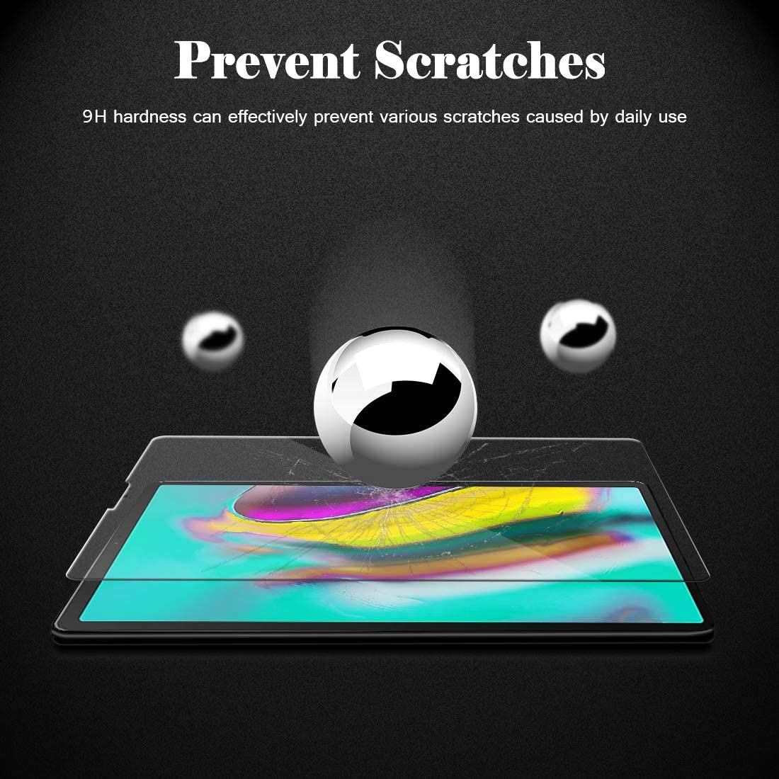Screenprotector geschikt voor Samsung Galaxy Tab S5e [ 2 Pack ]
