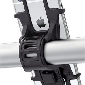 LuxeBass Telefoonhouder fiets - GSM houder Fiets - Universeel - tot 6,5 Inch - LB501