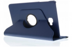 360° Draaibare Bookcase Geschikt  voor Samsung Galaxy Tab A 10.1 (2016) tablethoes - Donkerblauw