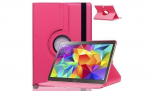 Draaibare hoes geschikt voor de Samsung Galaxy Tab S 10.5 - Roze