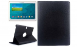 Draaibare hoes geschikt voor de Samsung Galaxy Tab S 10.5 - Zwart
