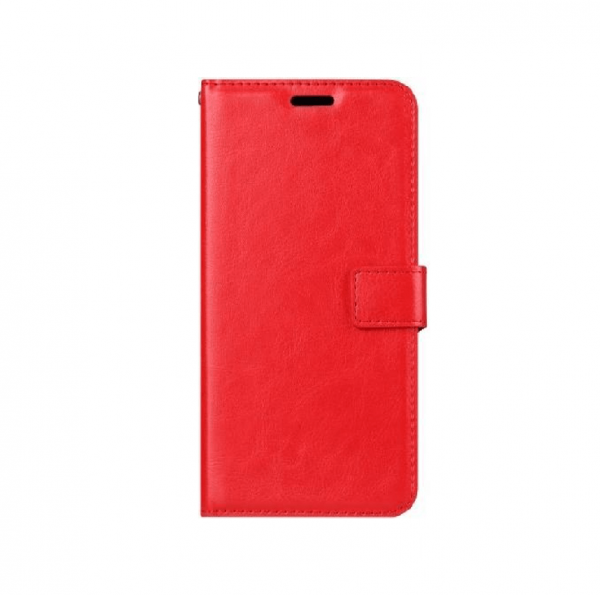 Hoesje geschikt voor Huawei P Smart Plus 2018 - Bookcase Rood - portemonnee hoesje