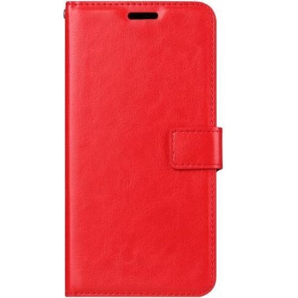Hoesje geschikt voor Huawei P20 Lite 2019 - Bookcase Rood - portemonnee hoesje