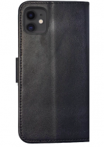 Hoesje geschikt voor iPhone 11 - Bookcase zwart - portemonnee hoesje