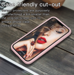 Hoesje geschikt voor iPhone 11  Hoesje - Siliconen Backcover - Pink Sand + Tempered Glas