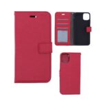 Hoesje geschikt voor iPhone 11 Pro Max - Bookcase Rood - portemonnee hoesje