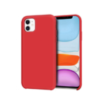 Hoesje geschikt voor iPhone 11 Pro Max Hoesje - Siliconen Backcover - Rood