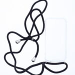 Hoesje geschikt voor iPhone 12 Backcover met koord hoesje