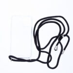 Hoesje geschikt voor iPhone 12 Backcover met koord hoesje