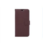 Hoesje geschikt voor iPhone 12 Pro - Bookcase Bruin- portemonnee hoesje