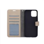Hoesje geschikt voor iPhone 12 Pro - Bookcase Goud- portemonnee hoesje