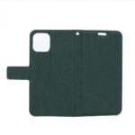 Hoesje geschikt voor iPhone 12 Pro - Bookcase Groen- portemonnee hoesje