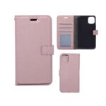 Hoesje geschikt voor iPhone 12 Pro - Bookcase Rose Goud- portemonnee hoesje