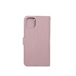 Hoesje geschikt voor iPhone 12 Pro - Bookcase Rose Goud- portemonnee hoesje