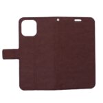 Hoesje geschikt voor iPhone 12 Pro Max - Bookcase Bruin - portemonnee hoesje