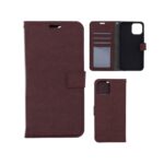 Hoesje geschikt voor iPhone 12 Pro Max - Bookcase Bruin - portemonnee hoesje