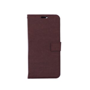 Hoesje geschikt voor iPhone 12 Pro Max - Bookcase Bruin - portemonnee hoesje