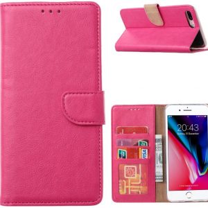 Hoesje geschikt voor iPhone 7/8 SE (2020) - Bookcase Roze - portemonnee hoesje