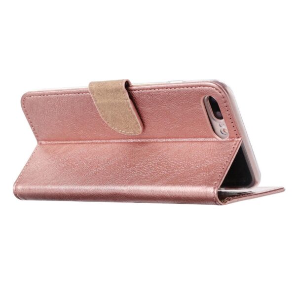 Hoesje geschikt voor iPhone 7 Plus / 8 Plus - Bookcase Rose Goud - portemonnee hoesje