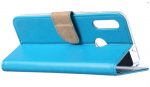 Hoesje geschikt voor Motorola E6 Plus / E6S - Bookcase Turquoise - portemonnee hoesje