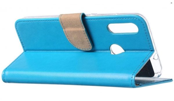 Hoesje geschikt voor Motorola E6 Plus / E6S - Bookcase Turquoise - portemonnee hoesje