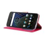 Hoesje geschikt voor Motorola G6 Play / E5 - Bookcase Rose Goud - portemonnee hoesje