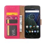 Hoesje geschikt voor Motorola G6 Play / E5 - Bookcase Rose Goud - portemonnee hoesje