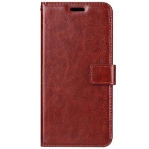 Hoesje geschikt voor Nokia 2.3 - Bookcase Bruin - portemonnee hoesje