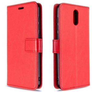 Hoesje geschikt voor Nokia 2.4 - Bookcase Rood - portemonnee hoesje