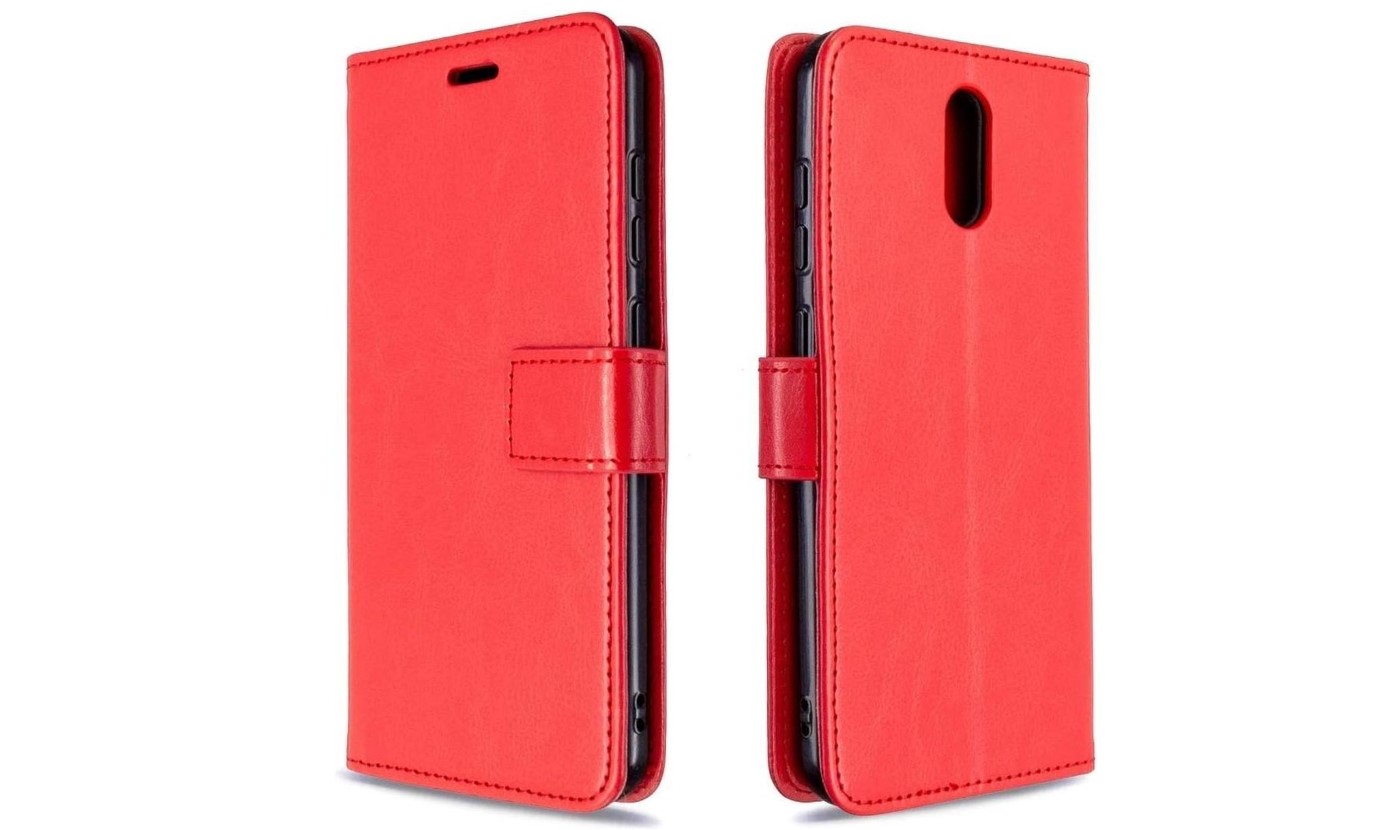 Hoesje geschikt voor Nokia 2.4 - Bookcase Rood - portemonnee hoesje