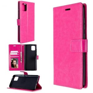 Hoesje geschikt voor OnePlus 8T - Bookcase Roze - portemonnee hoesje