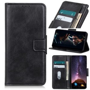 Hoesje geschikt voor OnePlus 8T - Bookcase Zwart - portemonnee hoesje