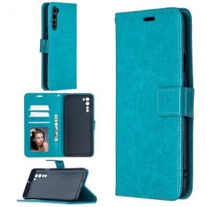 Hoesje geschikt voor OnePlus Nord - Bookcase Turquoise - portemonnee hoesje