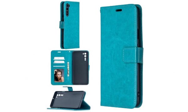 Hoesje geschikt voor OnePlus Nord - Bookcase Turquoise - portemonnee hoesje