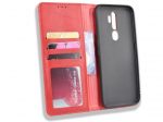 Hoesje geschikt voor Oppo A5 / A9 2020 - Bookcase Rood- portemonnee hoesje