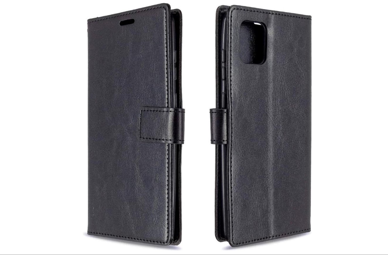 Hoesje geschikt voor Oppo A52 / A72 / A92 hoesje book case zwart