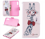 Hoesje geschikt voor Samsung Galaxy A01 Bookcase hoesje - Giraffe