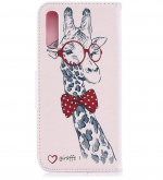 Hoesje geschikt voor Samsung Galaxy A01 Bookcase hoesje - Giraffe