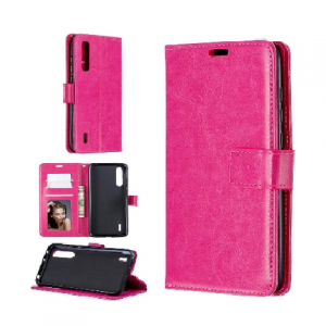 Hoesje geschikt voor Samsung Galaxy A01 hoesje book case roze