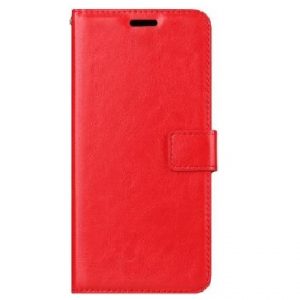 Hoesje geschikt voor Samsung Galaxy A20E - Bookcase Rood - portemonnee hoesje