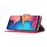 Hoesje geschikt voor Samsung Galaxy A20E - Bookcase Roze - portemonnee hoesje