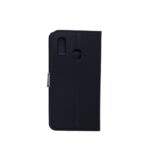 Hoesje geschikt voor Samsung Galaxy A20E - Bookcase Zwart - portemonnee hoesje