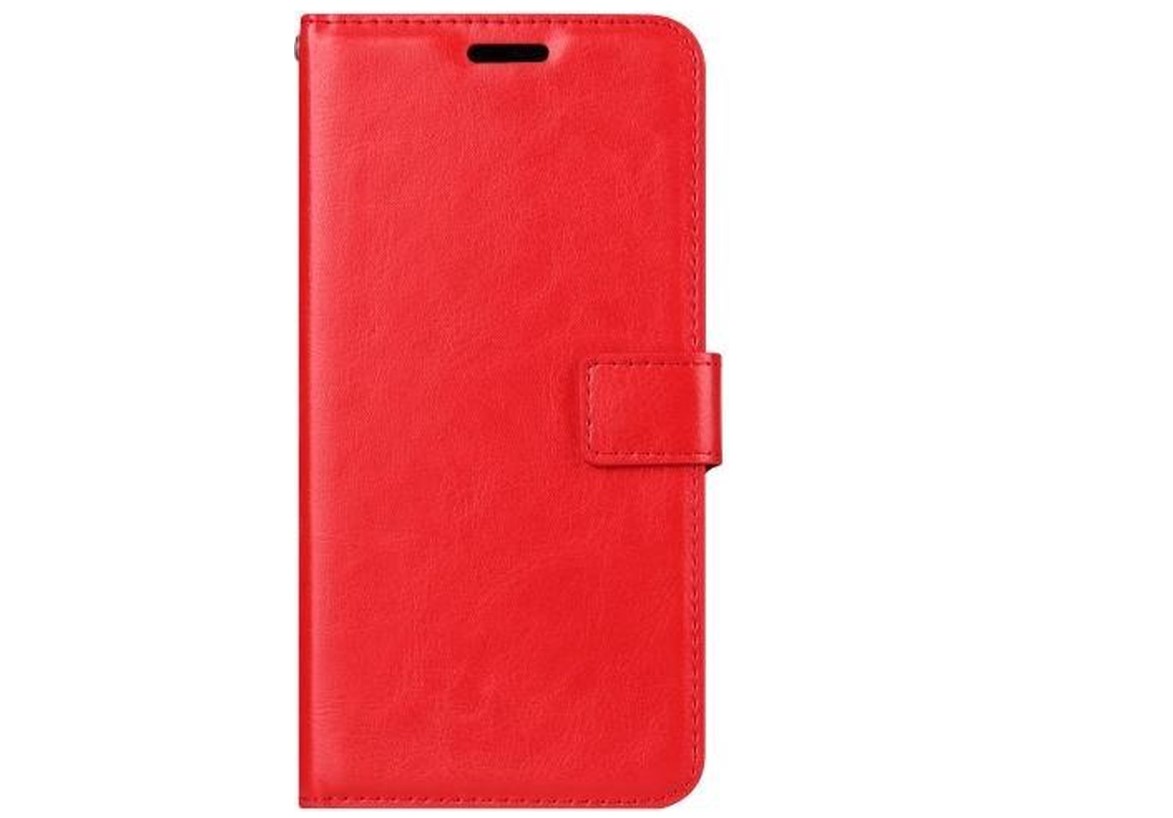 Hoesje geschikt voor Samsung Galaxy A40 - Bookcase Rood - portemonee hoesje