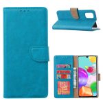 Hoesje geschikt voor Samsung Galaxy A41 - Bookcase Turquoise - portemonnee hoesje