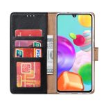 Hoesje geschikt voor Samsung Galaxy A41 - Bookcase Zwart - portemonnee hoesje