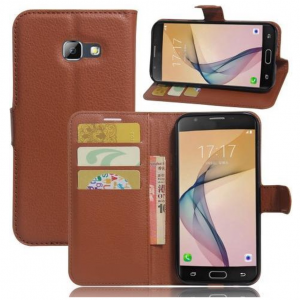 Hoesje geschikt voor Samsung Galaxy A5 2017 - Bookcase Bruin - portemonnee hoesje