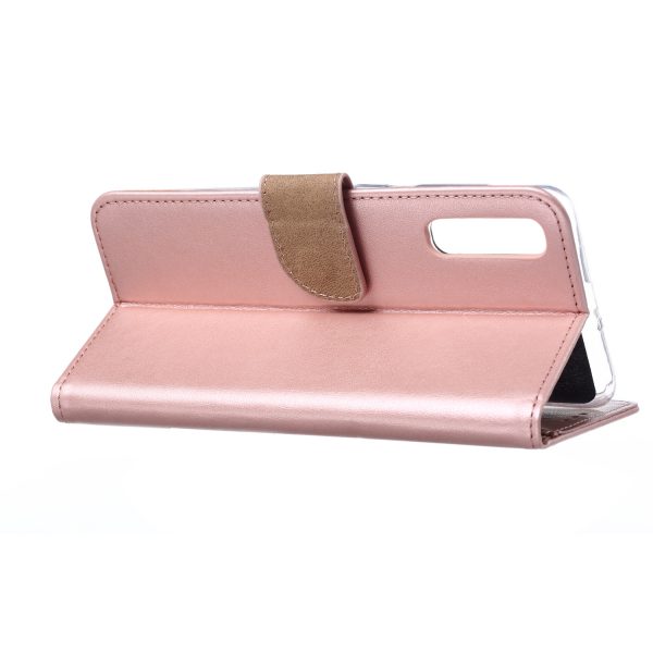 Hoesje geschikt voor Samsung Galaxy A50 - Bookcase Rose Goud - portemonnee hoesje