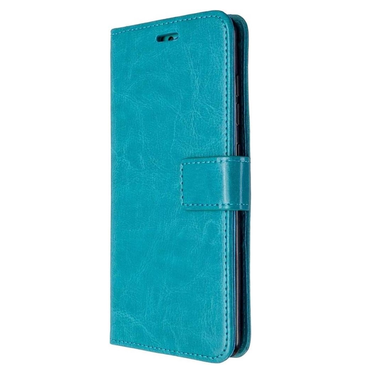Hoesje geschikt voor Samsung Galaxy A51 - Bookcase Turquoise- portemonnee hoesje